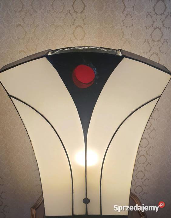 lampa lampka nocna w stylu tiffany łódzkie Łódź