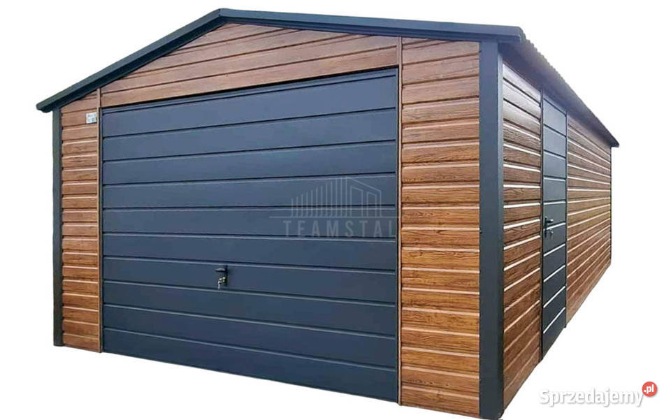 Garaz blaszany 45x6 m brama uchylna drzwi 344zł/m2 Radom sprzedam