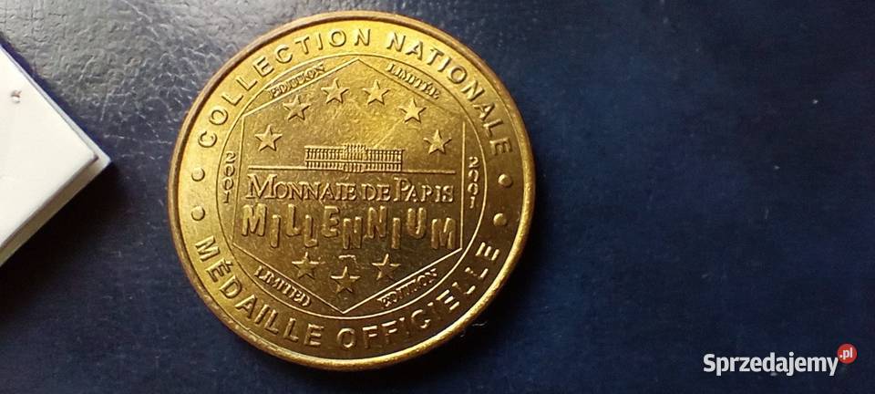 Stare monety Medal Francja 10 Numizmatyka Lesko