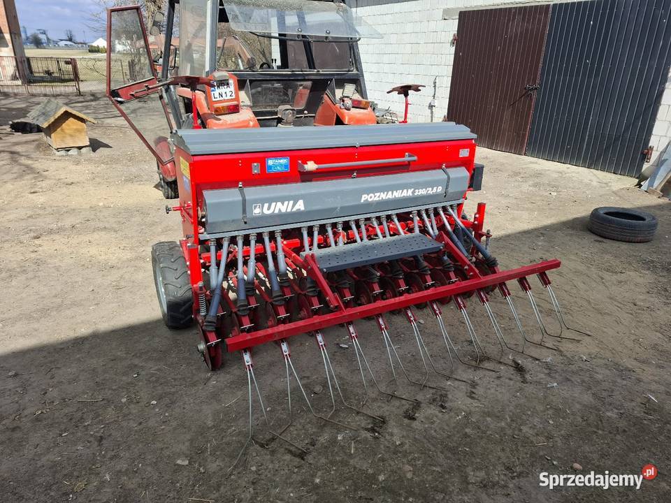 Siewnik zbożowy unia poznaniak talerzowy 25m mazowieckie Sołtyków