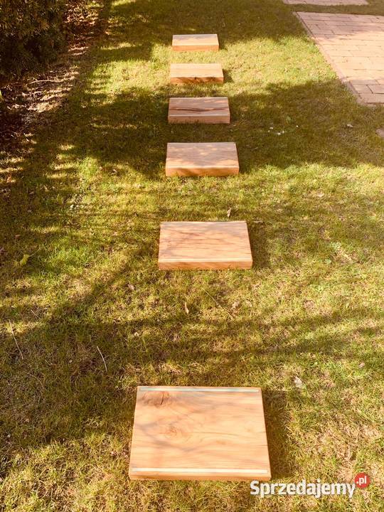 Dębowe Schody Zewnętrzne Dębowe Stopnie Ogrodowe dolnośląskie Kudowa-Zdrój sprzedam