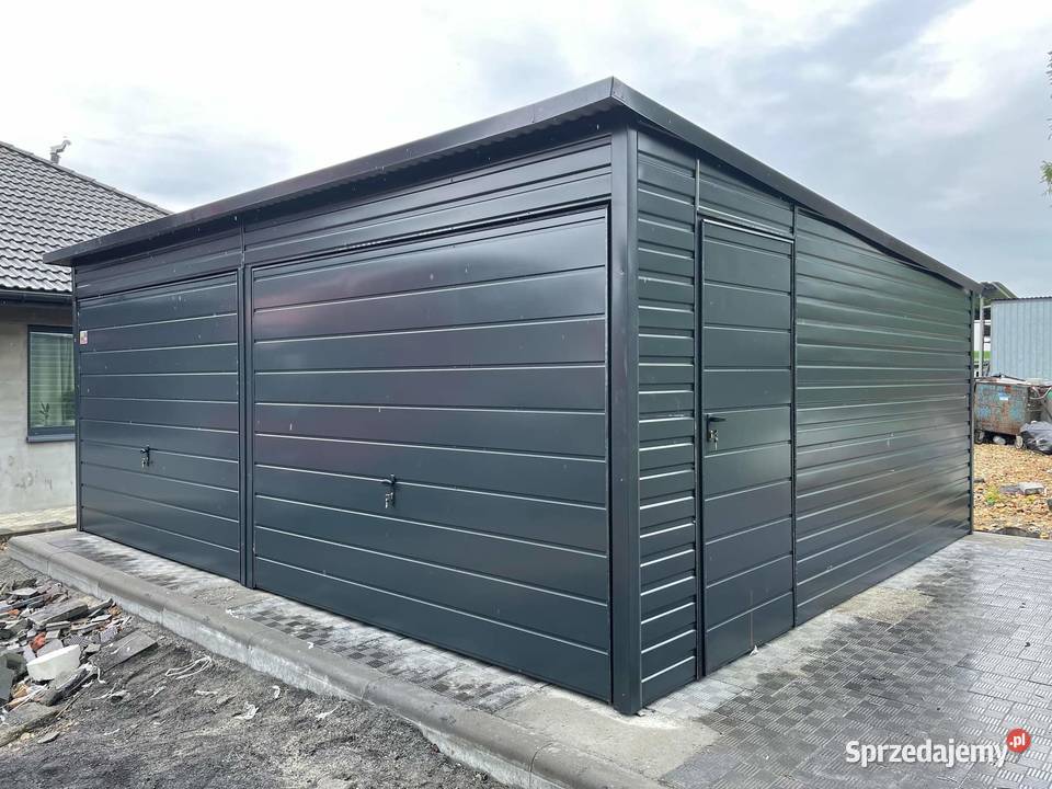 Garaż blaszany 6x5 Wzmocniony PROFILAMI Lublin