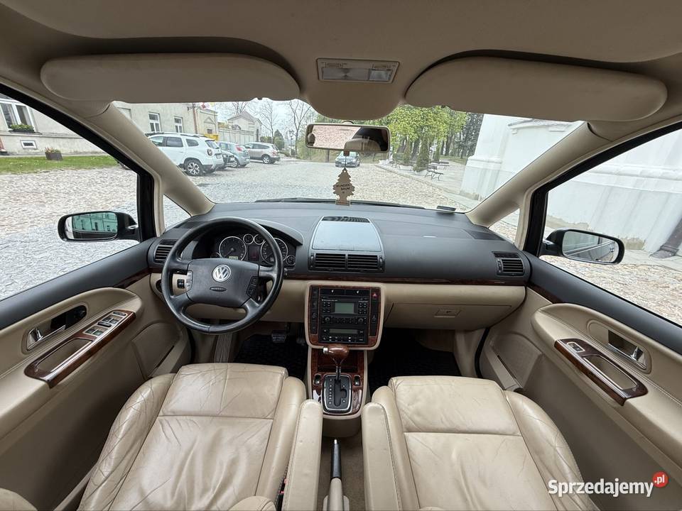 Volkswagen Sharan 28 VR6 204 Automat 2003r 7osób lubelskie Chełm