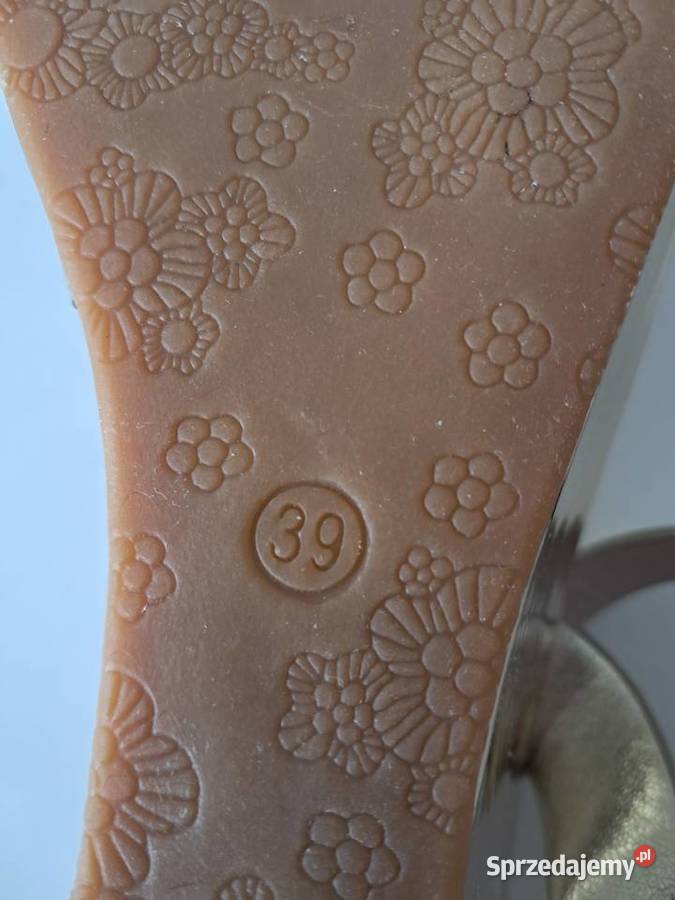 Buty damskie sandały złote Beauty girls do Kraków