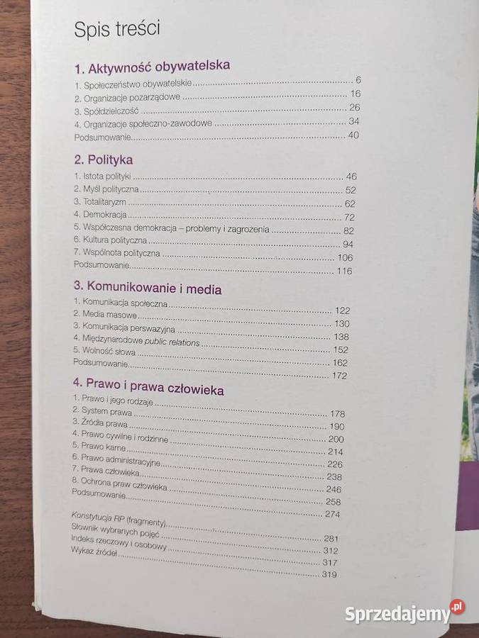 Podręcznik W centrum 2 WOS Zakres rozszerzony Sławków sprzedam