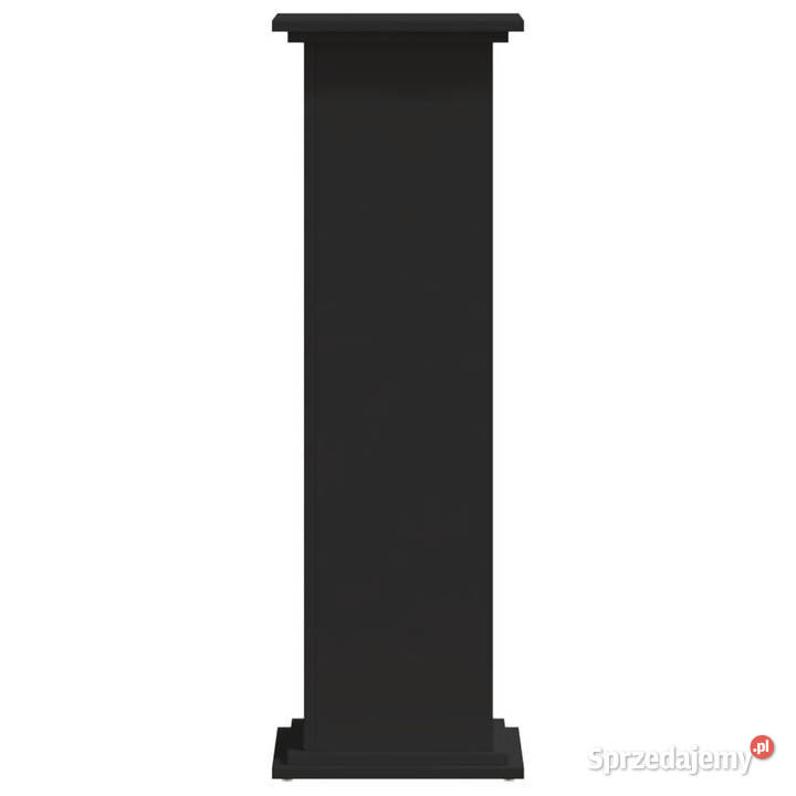 Stojak na rośliny czarny 33x33x100 WM852979 Pozostałe