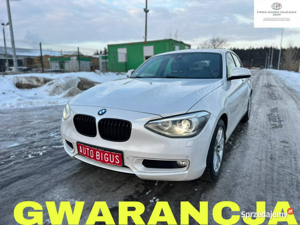 BMW 118 climatronic biała perła bixsenon duza Lębork