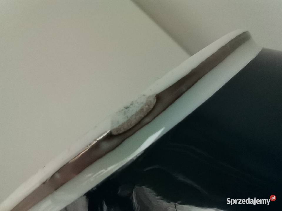 Stary kobaltowy wazon Spechtsbrunn Niemcy 1960 Porcelana i szkło Katowice