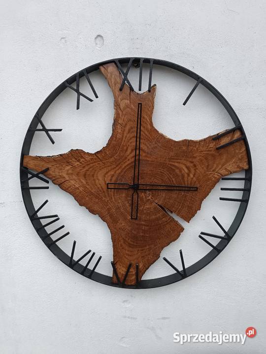 Zegar ścienny loft Zegary