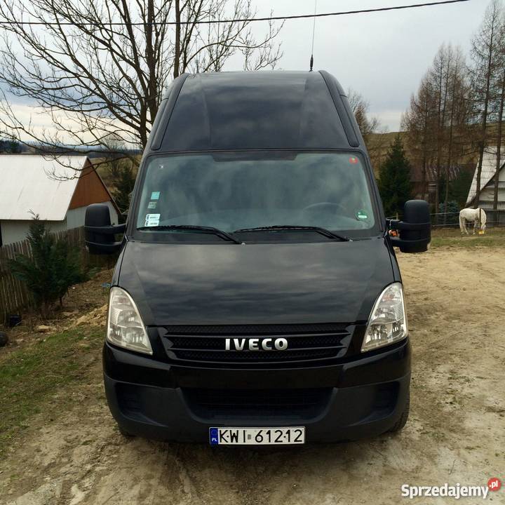 Iveco daily z winda maź długi maź wysoki centralny zamek Pieniążkowice