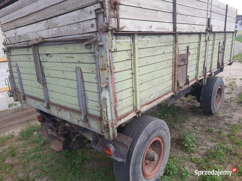 Przyczepa rolnicza wywrotka 12t metal tech Cieszyny