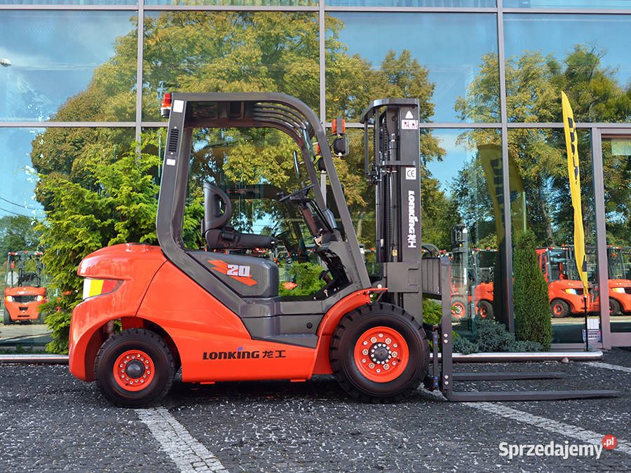Lonking wózek widłowy nowy LG20 DT diesel Isuzu Lonking sprzedam