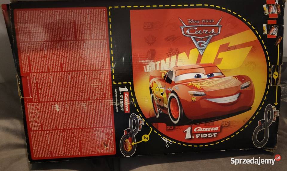 Tor wyścigowy Carrera FIRST Disney Cars 3 Szczecin sprzedam