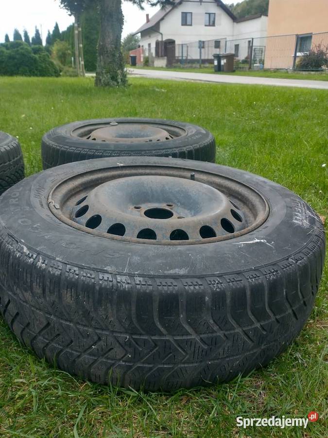 Koła 15 4x100 felgi stalowe opony zimowe