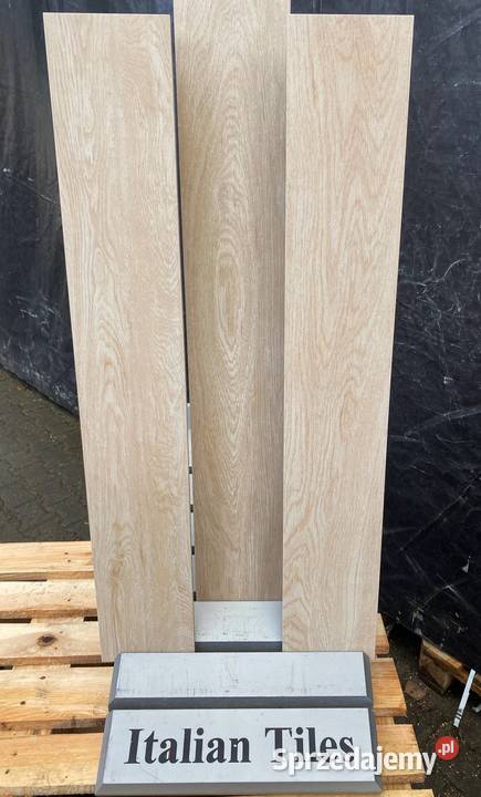 płytka gres jasne drewno 15x90 włoskie Acerio Zakopane