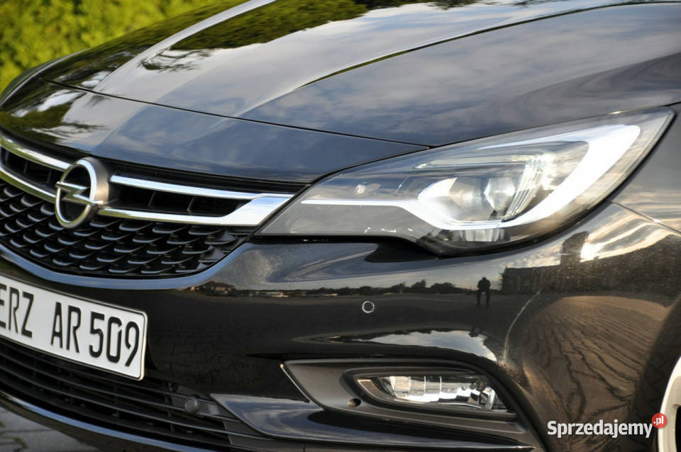 Opel Astra 14T150RadarFull LedNaviKameraAsys czarny Ostrów Mazowiecka