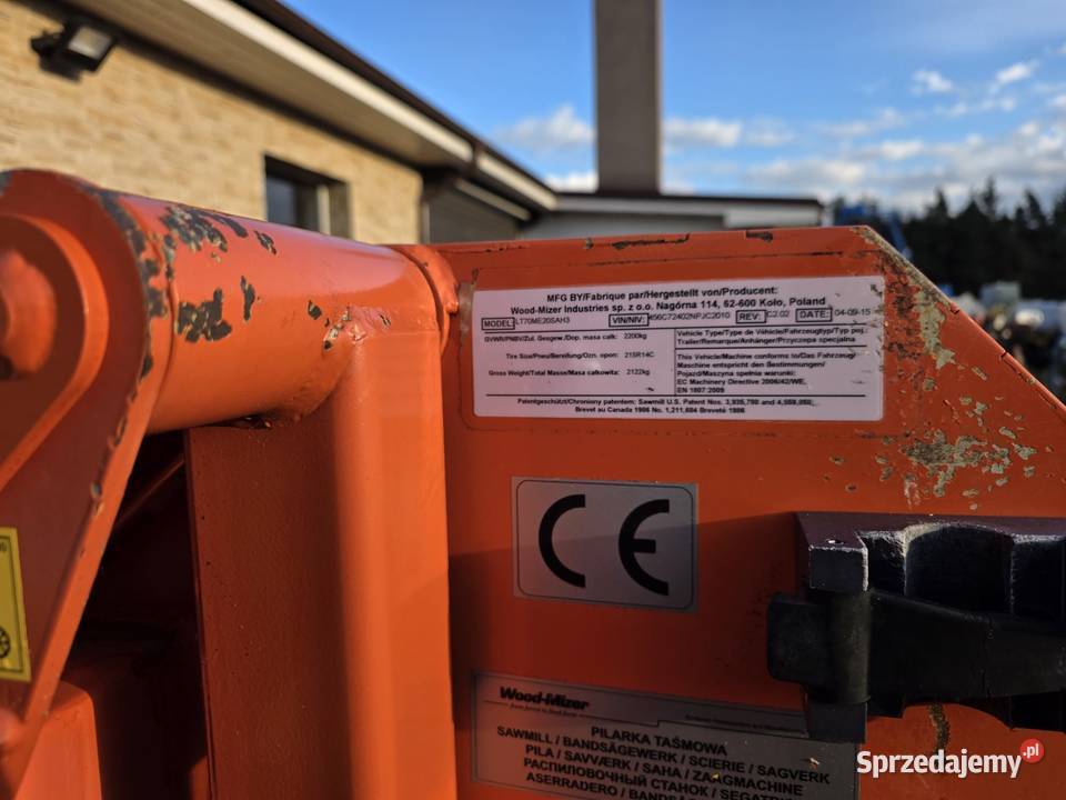 Trak taśmowy WoodMizer LT70 2015 Karsin