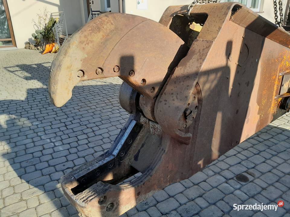 Nożyce hydrauliczne obrotowe do cięcia złomu Pozostałe Maków Podhalański
