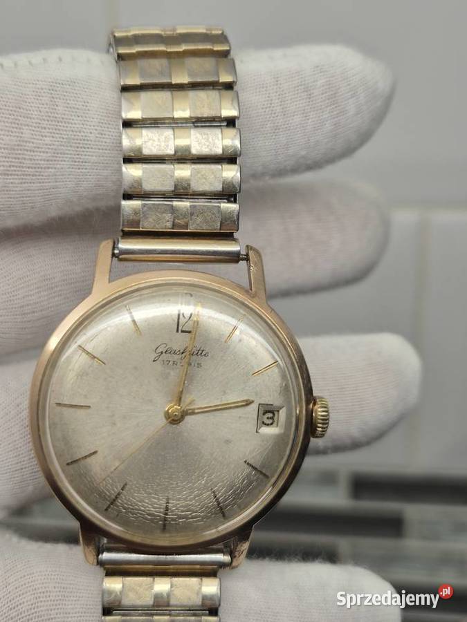 Męski stary zegarek Glashutte Chorzów