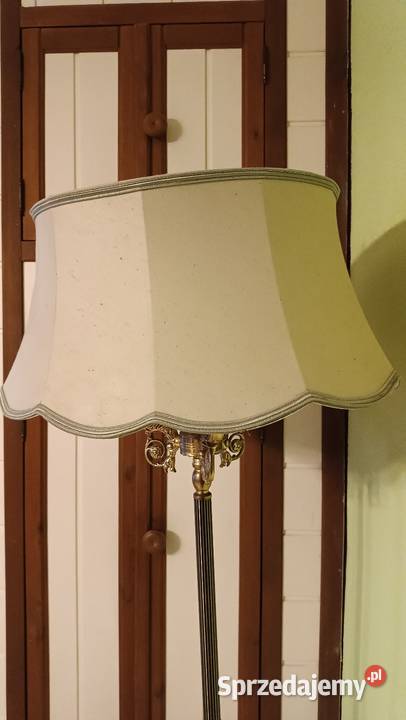 Lampa podłogowa mosiężna Goleniów
