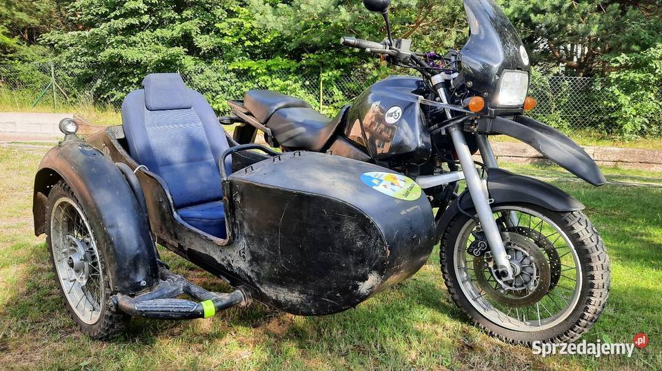 BMW R1100GS z wózkiem bocznym Krasnobród