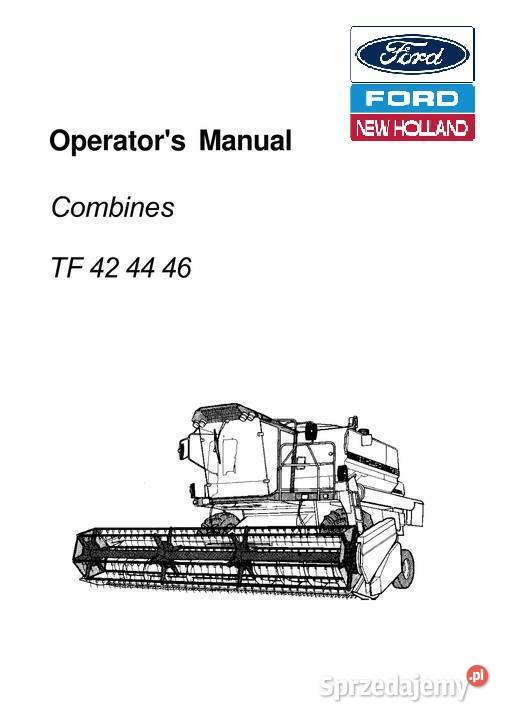 TX 36 34 30 32 NH Holland Instrukcja katalog Szamotuły