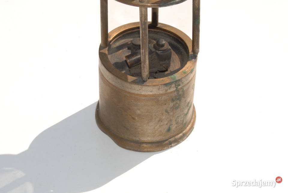Stara lampa górnicza benzynowa Czechosłowacja Cieszyn