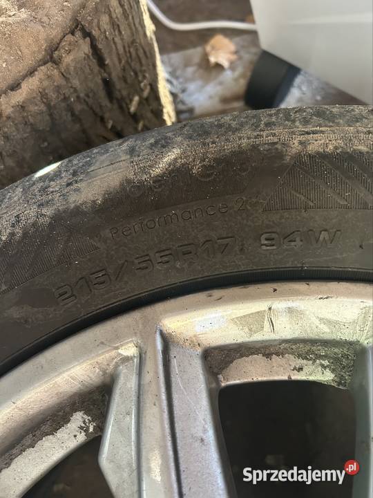 Opony z felgami Audi r17 letnie Średnica 17" Olsztyn