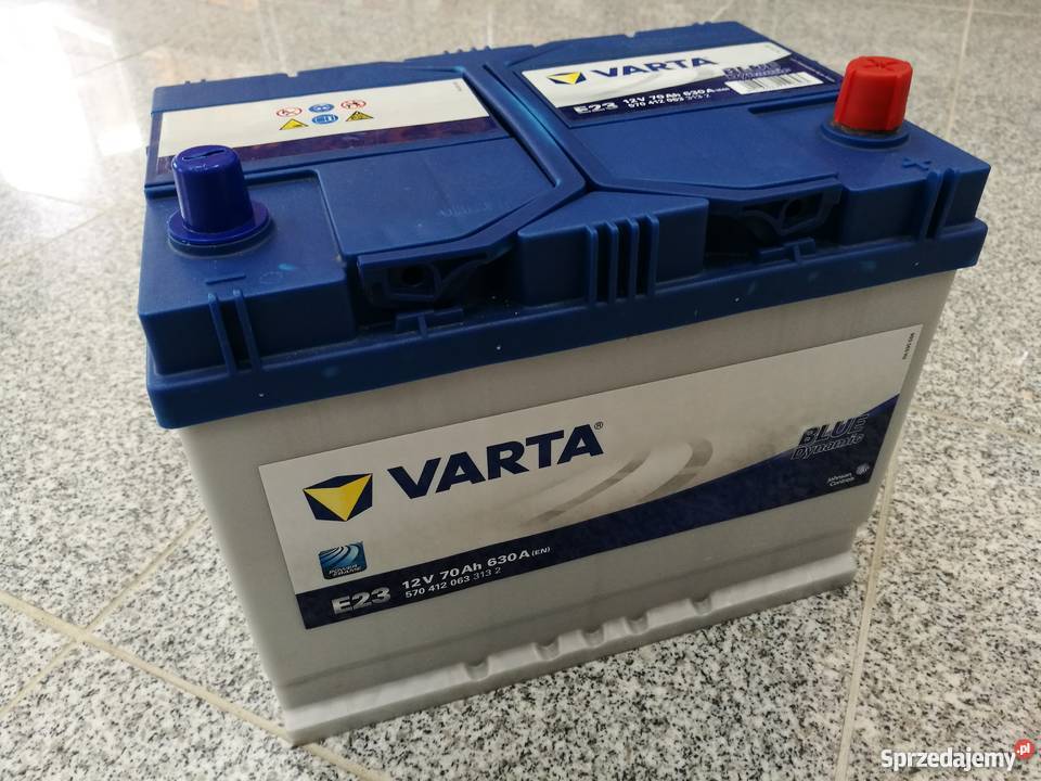 Akumulator VARTA Blue E23 70Ah630A Piotrków łódzkie Piotrków Trybunalski