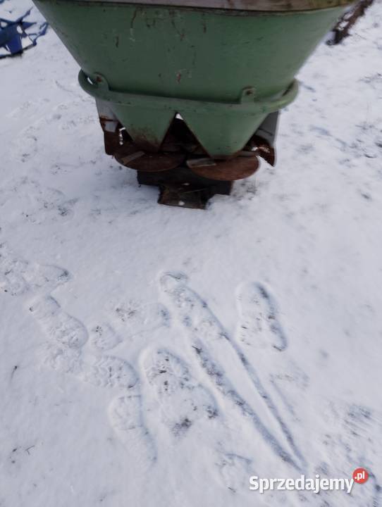 Rozsiewacz nawozów dwutalerzowy Amazon 300l Amazone Miedźno sprzedam