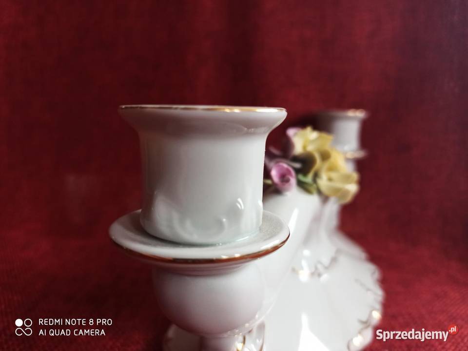Świecznik Porzellanfabrik GrfenrodaOrt Reinhold Gdańsk