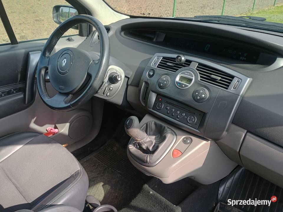 Renault Scenic II 2006r 16 GAZ Klimatronik OK Witkowo sprzedam
