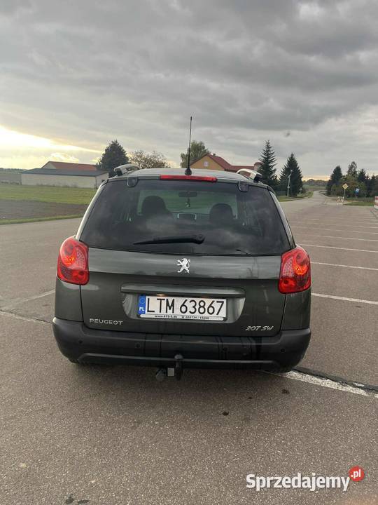 Peugeot 207sw panorama dach Tomaszów Lubelski