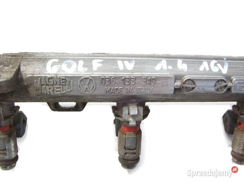 Golf IV 14 16V Listwa wtryskowa 036133319B Mińsk Mazowiecki