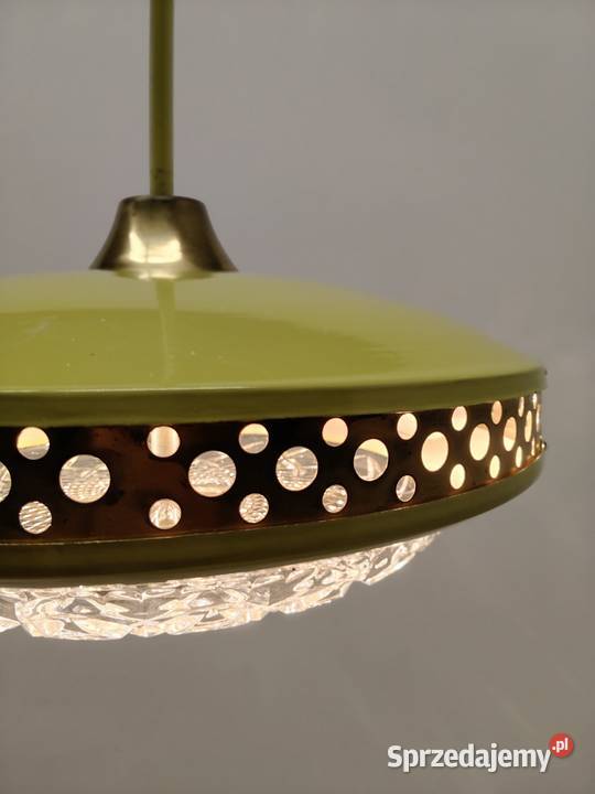 lampa wisząca żyrandol UFO LDlB BRATYSLAVA lata łódzkie