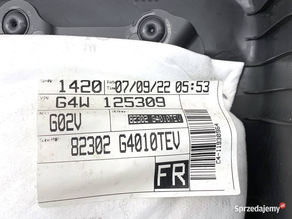 BOCZEK DRZWI PRAWY PRZÓD HYUNDAI i30 Kombi