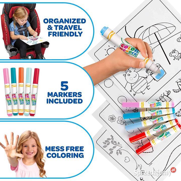 Crayola Kolorowanki z Magicznymi Pisakami Mogilany sprzedam