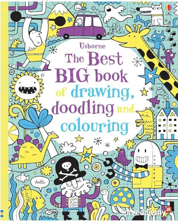 The best big book of drawing doodling and sprzedam