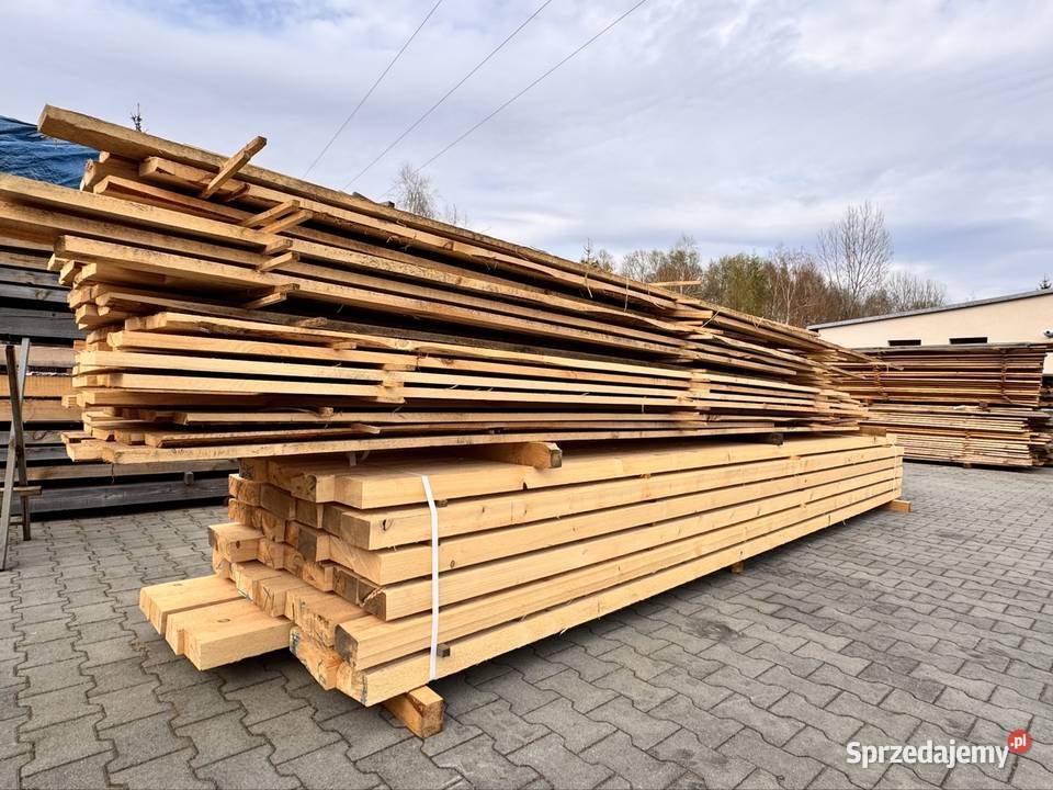 kantówka drewniana sosna świerk 60 x 120 mm świętokrzyskie Oleśnica