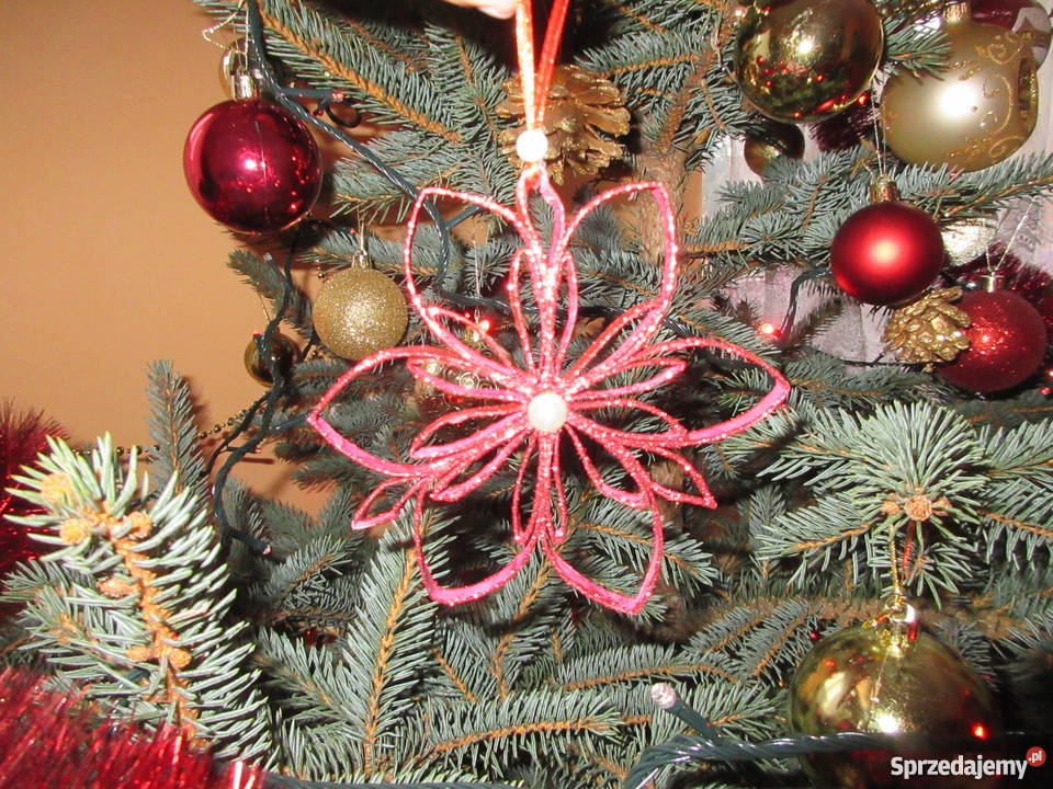Ozdoby choinkowe dekoracje świąteczne hand made Słupca
