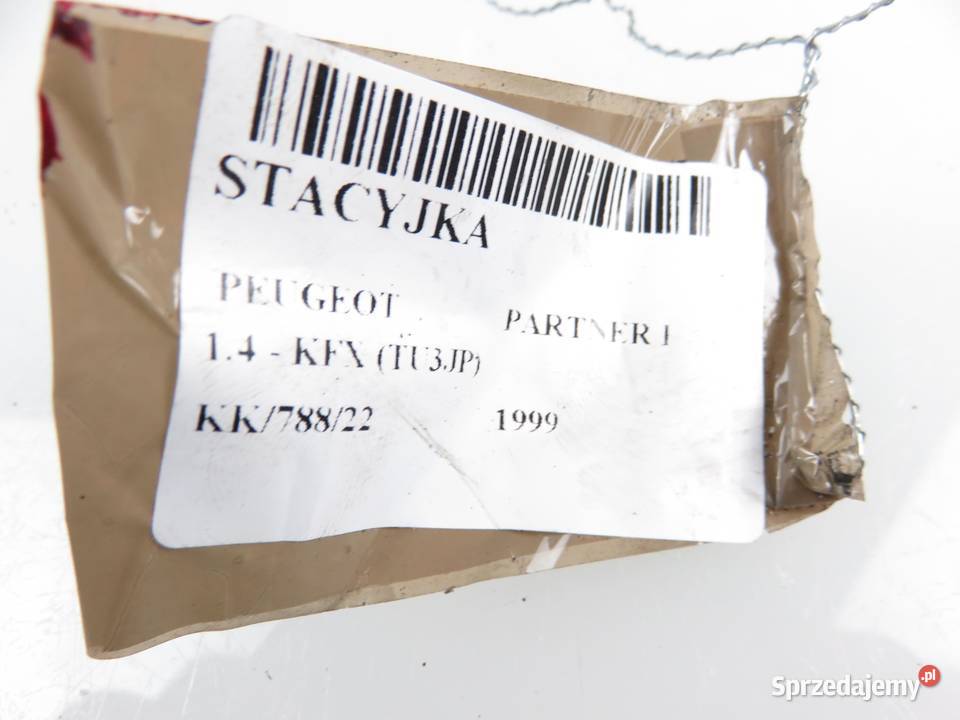 STACYJKA PEUGEOT PARTNER I