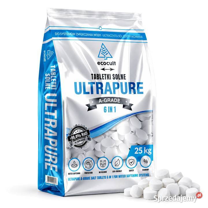 Tabletki solne ULTRAPURE AGRADE paleta 1000 1249 Warszawa sprzedam