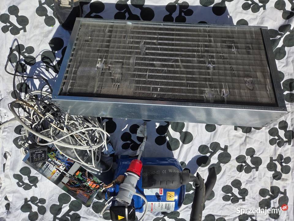 Kompresor 400v wentylatory okablowanie sterownik Szczyglice
