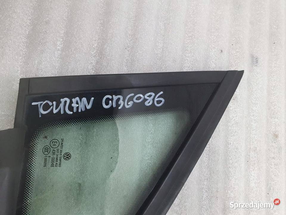 SZYBA KAROSERYJNA PRAWY PRZÓD VW TOURAN LIFT sprzedam
