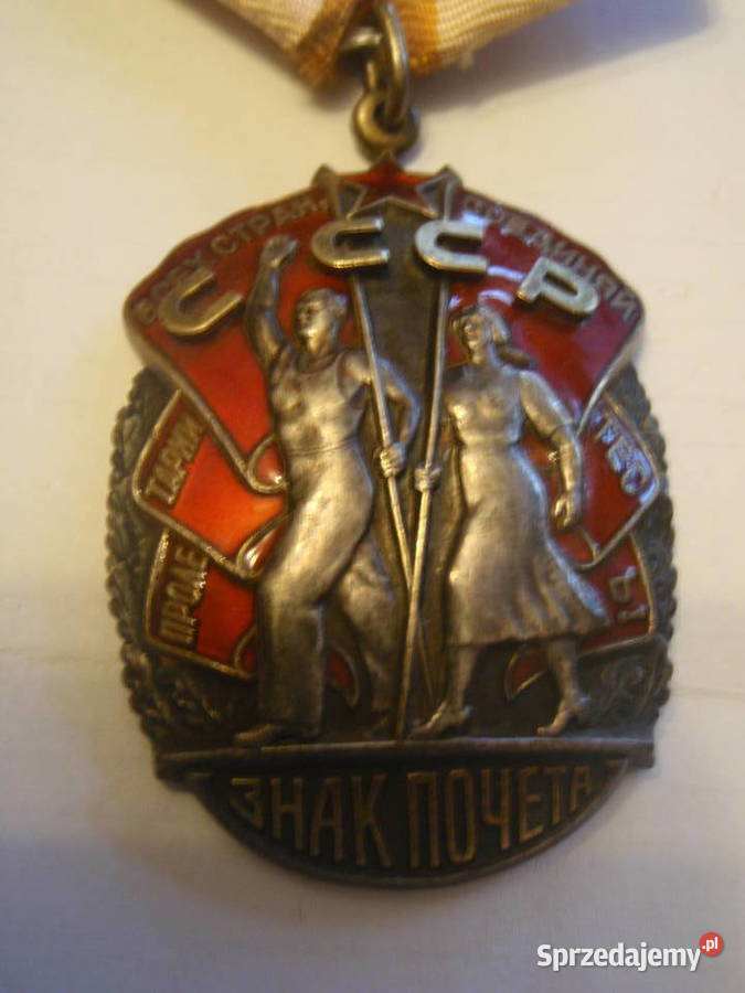Ordery Czerwonego Sztandaru i Znak Honoru Militaria