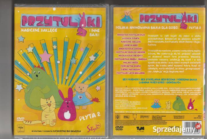 PRZYTULAKI PŁYTA 2 MAGICZNE ZAKLĘCIE DVD DVD Filmy Pruszków