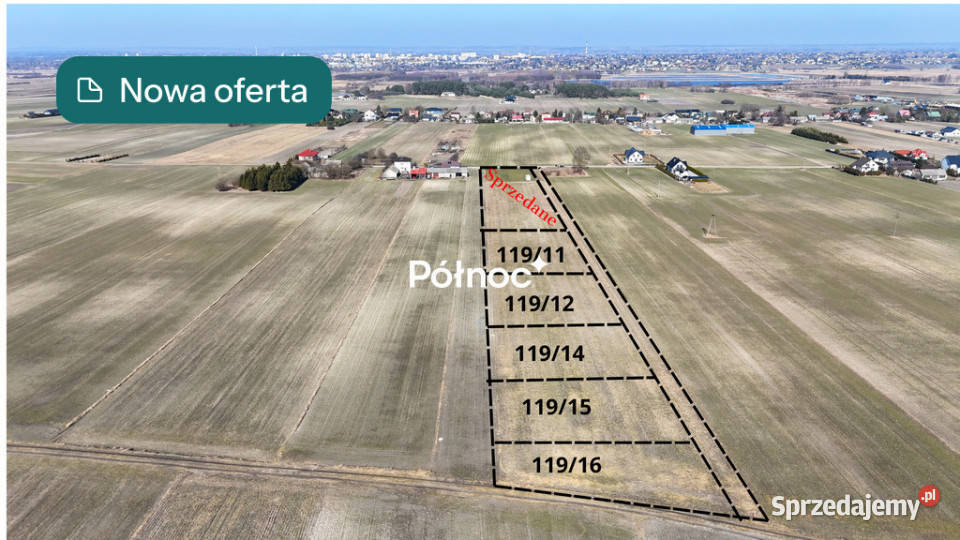 Kameralne osiedle nowe działki Pniówek sprzedam