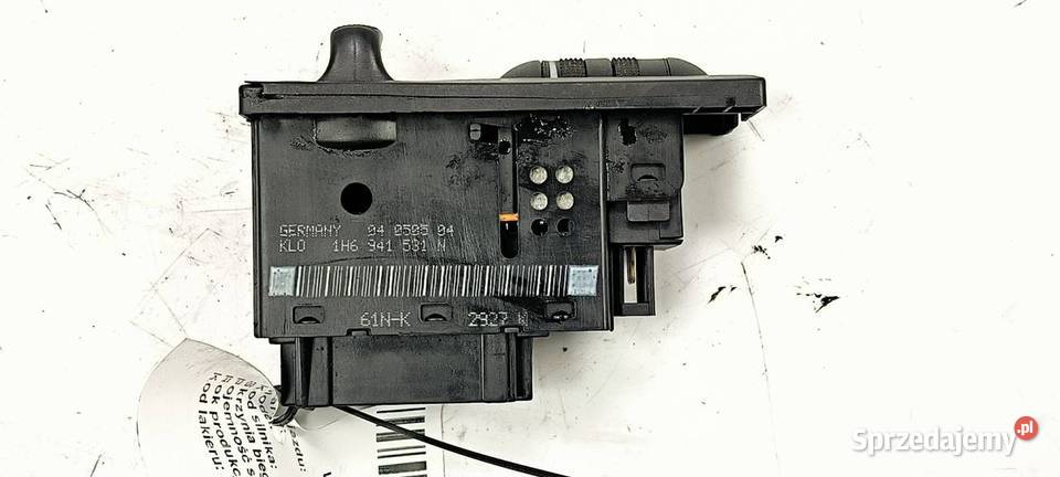 WŁĄCZNIK ŚWIATEŁ VOLKSWAGEN GOLF III 1H6941531N osobowe Lipno