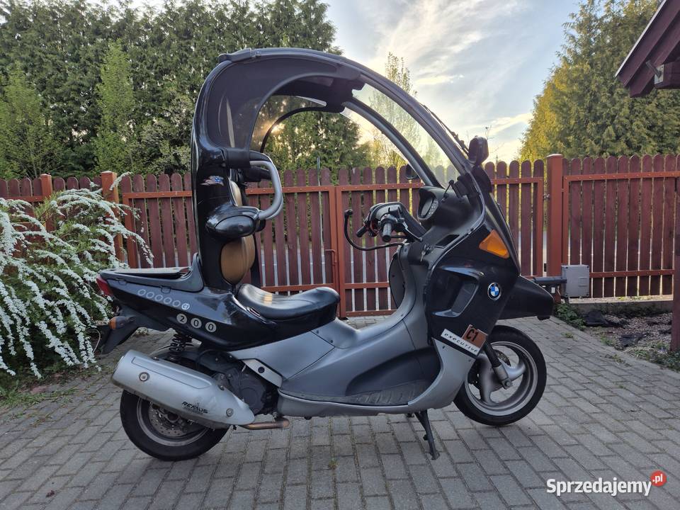 BMW C1 (Pojemność 200) – Kultowy skuter z dachem | Stan bdb | Bezwypadkowy