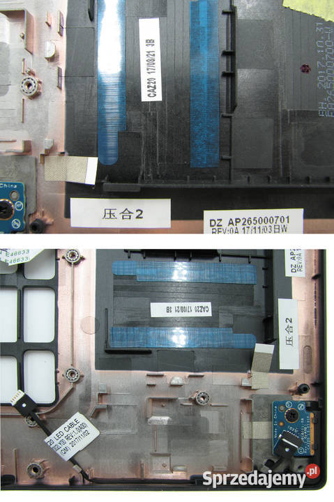 Palmrest touchpad Dell Latitude 7490 049MWM Cielądz